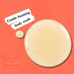 Kiehl's Grapefruit liquid body cleanser foaming lather delivers hydration and a bright citrus experience.