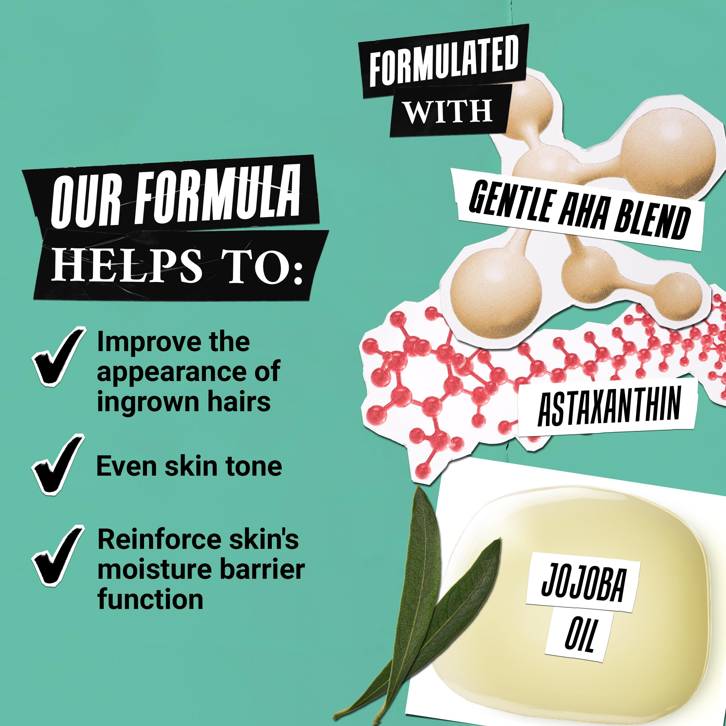 Kiehl's Ingrown Hair Drops packaging highlighting dermatologist-tested formulation
