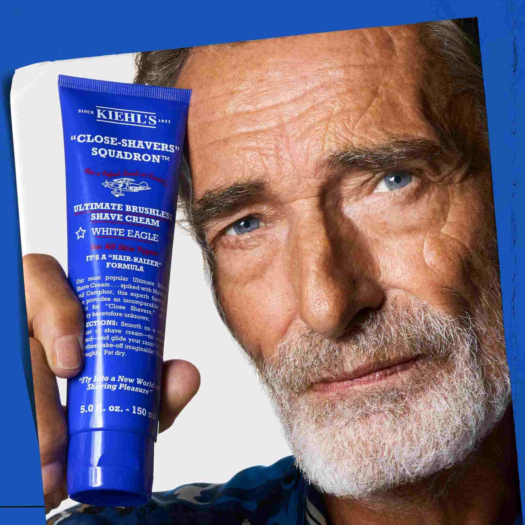 Kiehl's menthol camphor refresh visual conveying cooling sensation.