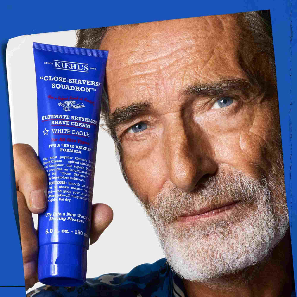 Kiehl's menthol camphor refresh visual conveying cooling sensation.