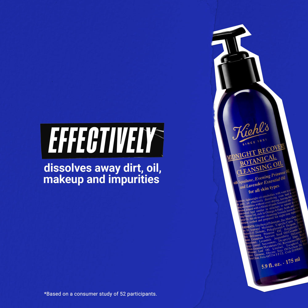 Close-up of the oil's silky texture for a soothing cleanse