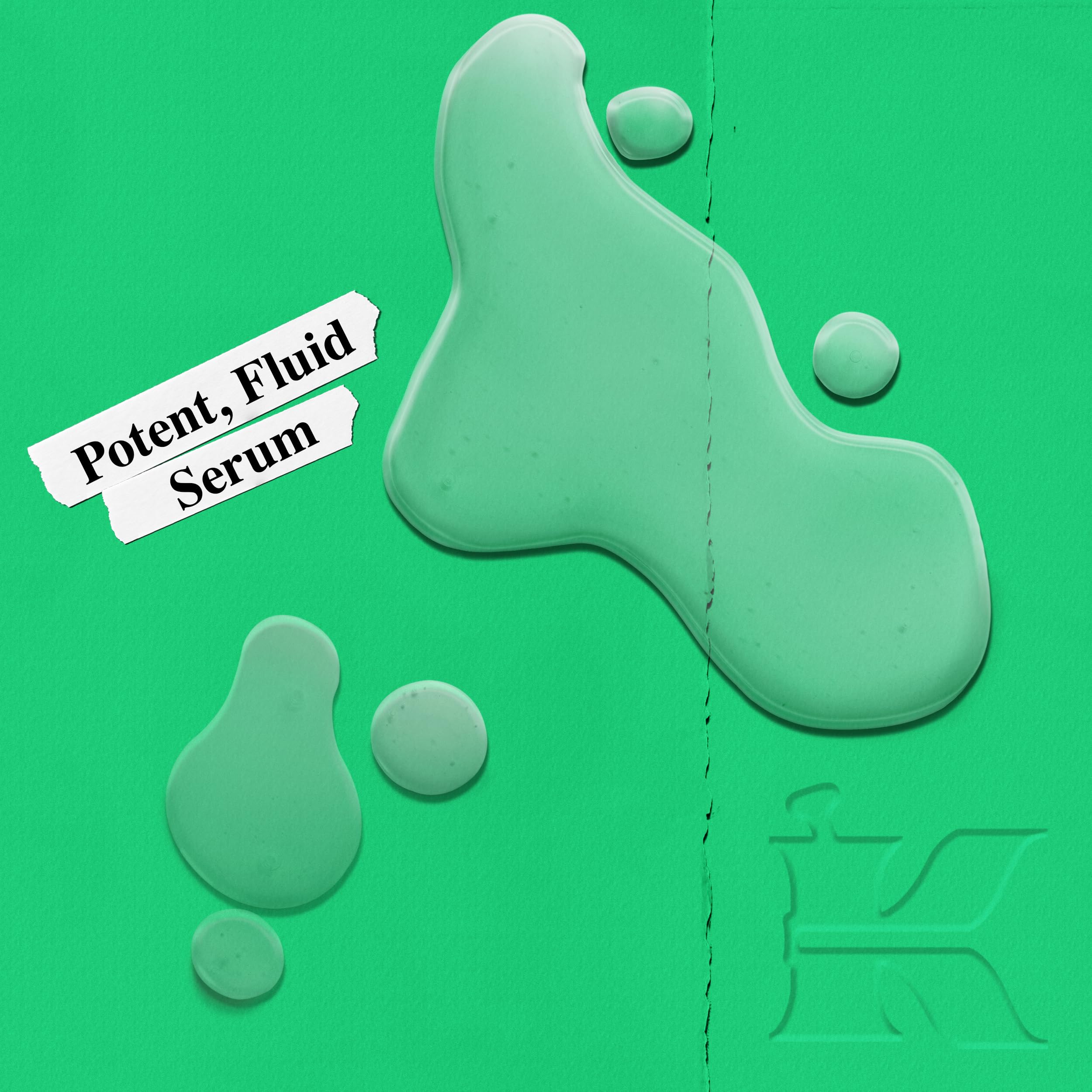 Kiehl's Niacinamide Serum dropper demonstrates easy daily application for shine control.