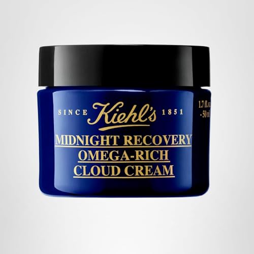 Kiehl's packaging shot with box and jar ready for nightly routine