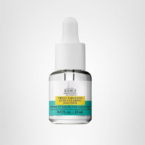 Kiehl's patch-clinical-test-results-chart-style graphic communicates observed improvements.