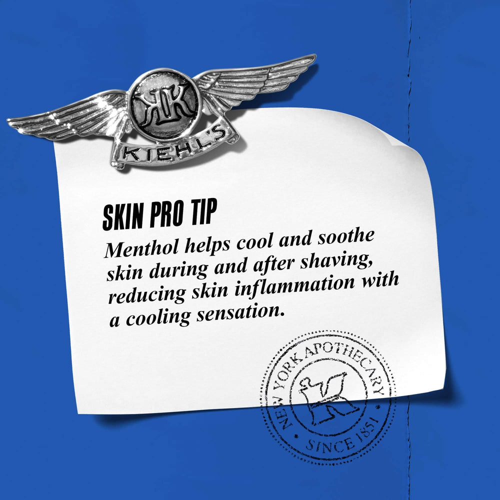 Kiehl's Ultimate Brushless Shave Cream suitable for all skin types demonstration.