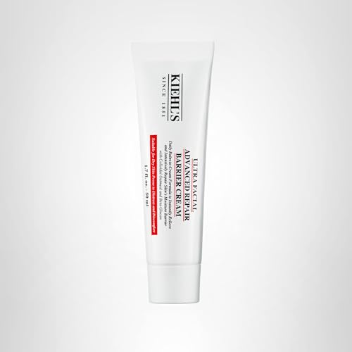 Kiehl's Ultra Facial Advanced Repair Barrier Cream packaging showcases the intensive repair formula.
