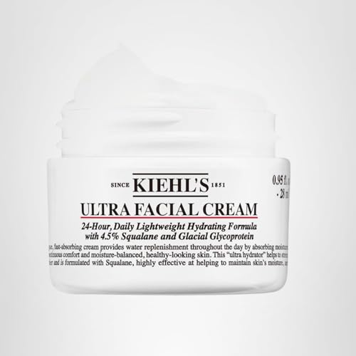 Kiehl's Ultra Facial Cream included in a neat morning routine set.