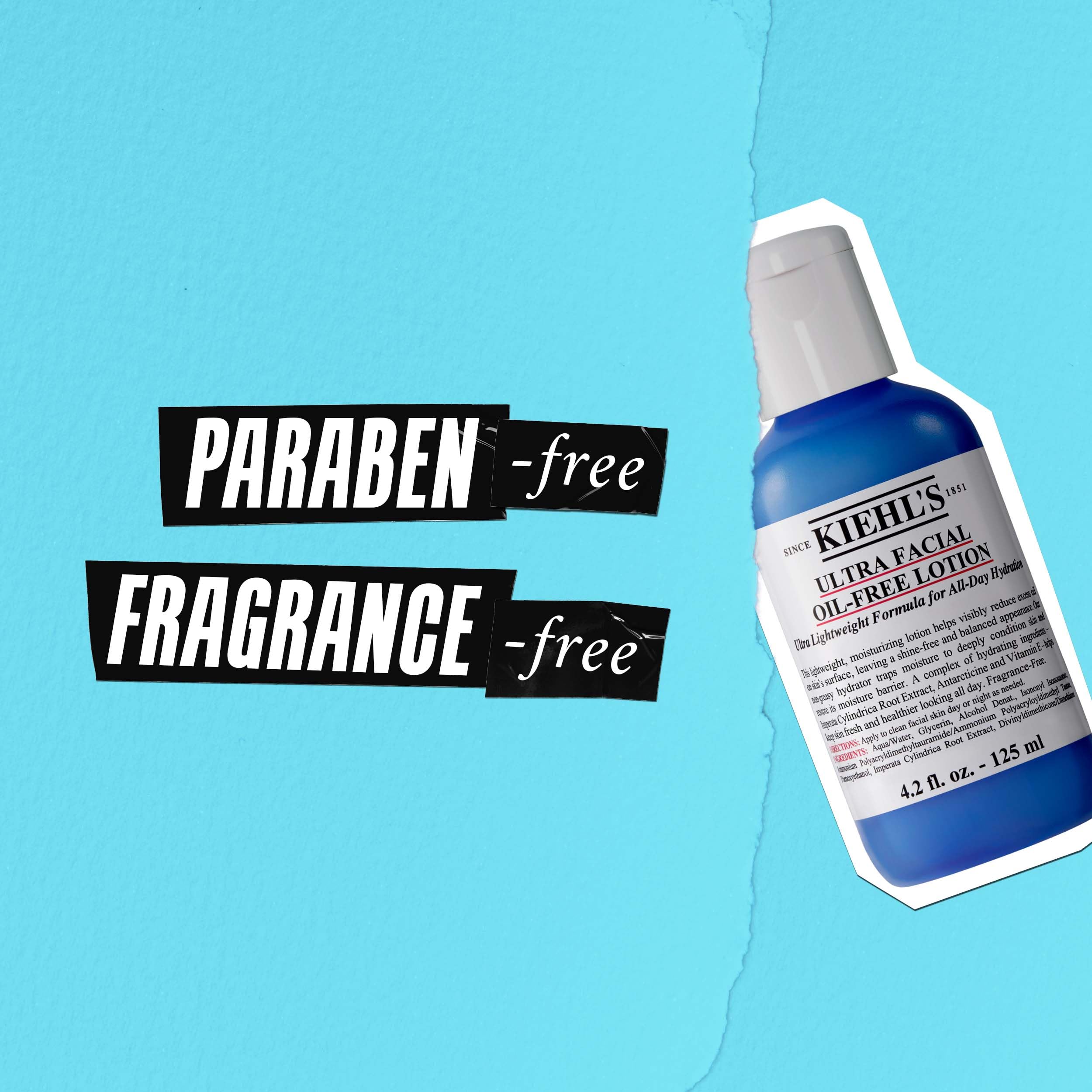 Kiehl's Loción facial sin aceite, mantiene la barrera de humedad todo el día