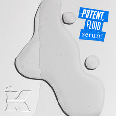 Kiehl's Ultra Pure Hyaluronic Serum dropper dispensing droplets for quick hydration