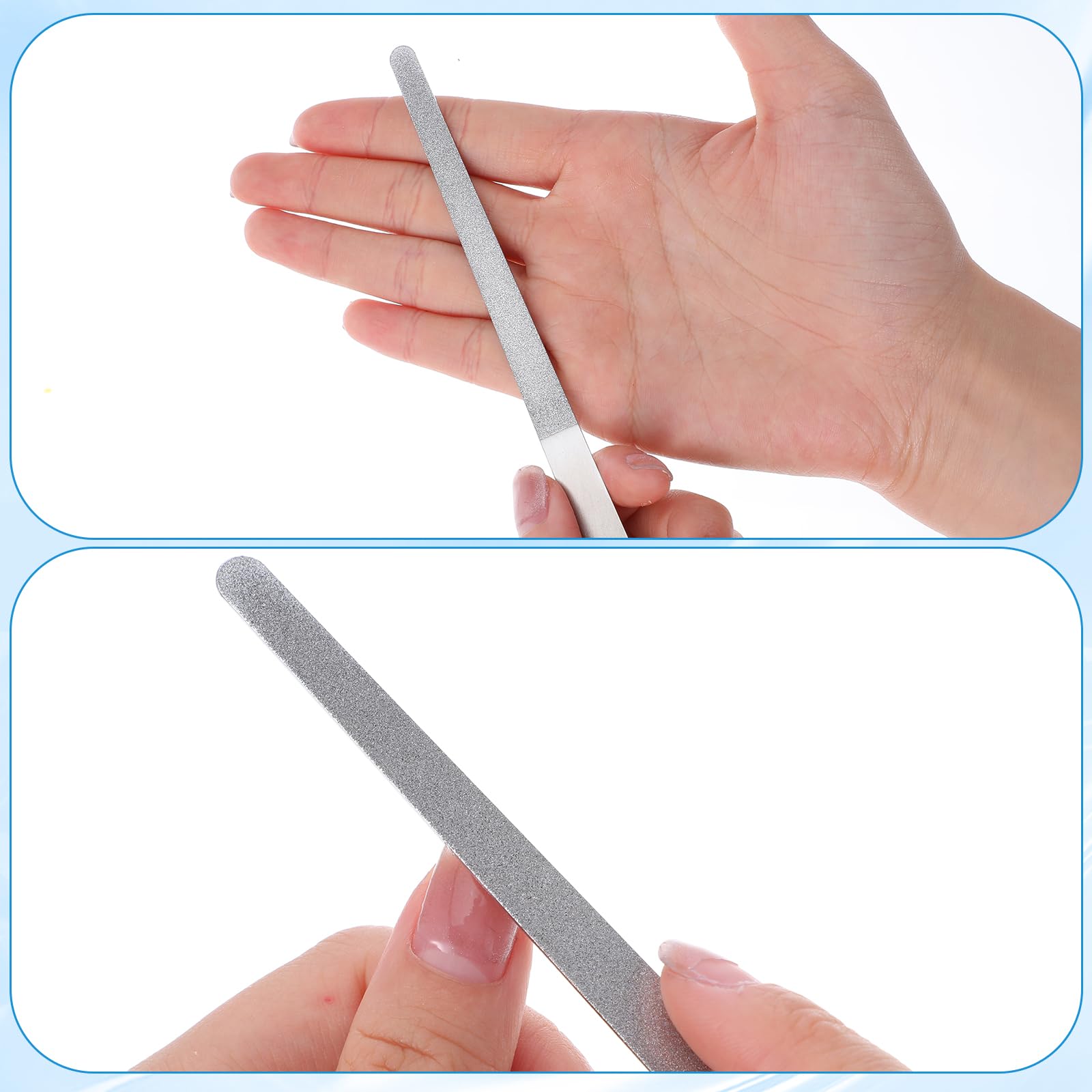 Kifmurase nail file set for trimming and polishing on natural, acrylic, and gel nails.