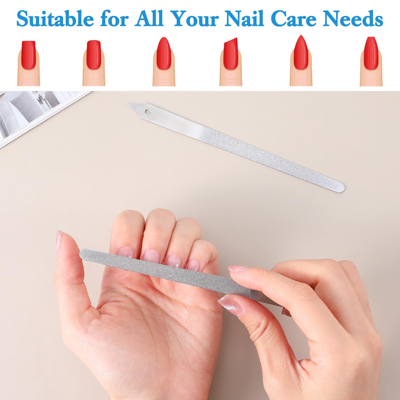 Kifmurase portable nail files fit wallets for on-the-go touch-ups.