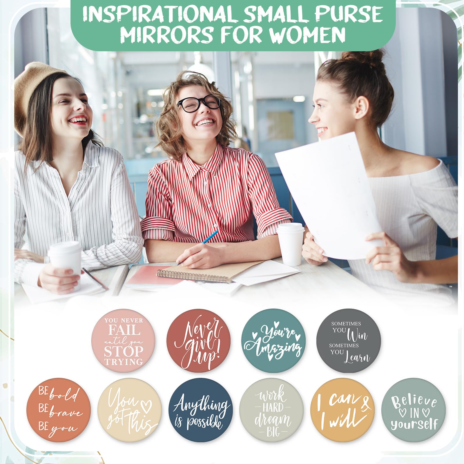 Kigley 2.76-inch mirror for daily use and confidence touch-ups