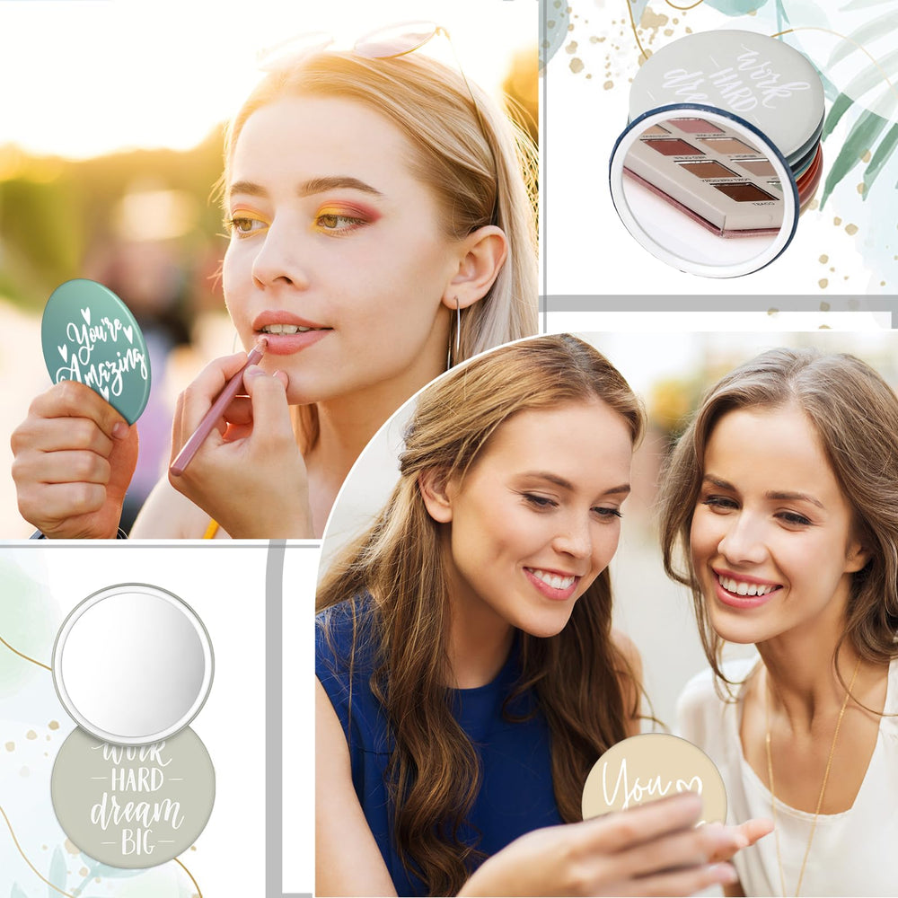 Kigley small mirror fits stockings, purses, and gift bags
