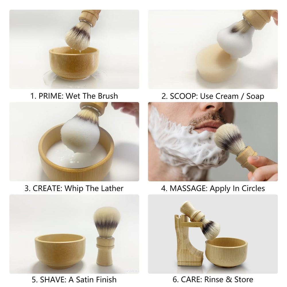 Kikc barber-level smooth shave scene for a luxurious daily routine.