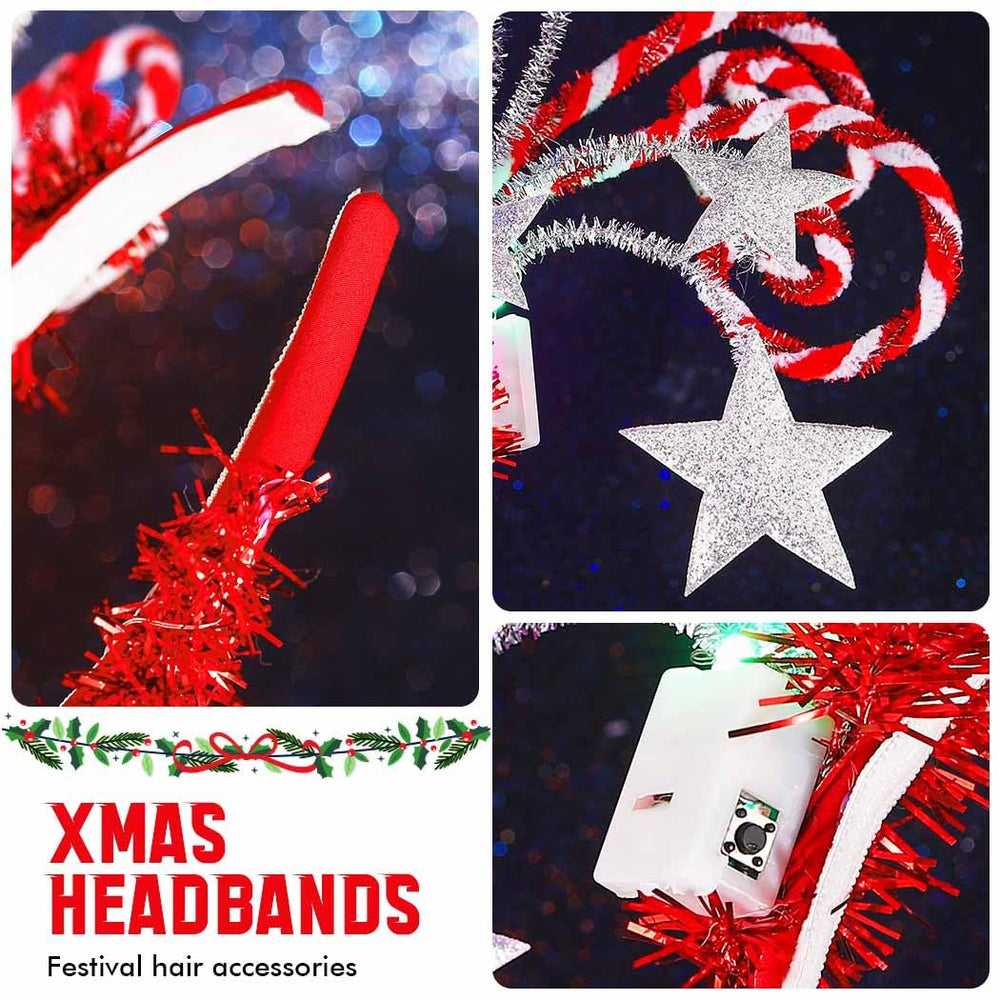 Kilshye LED star hairband lights up celebrations with subtle, eye-catching glow.