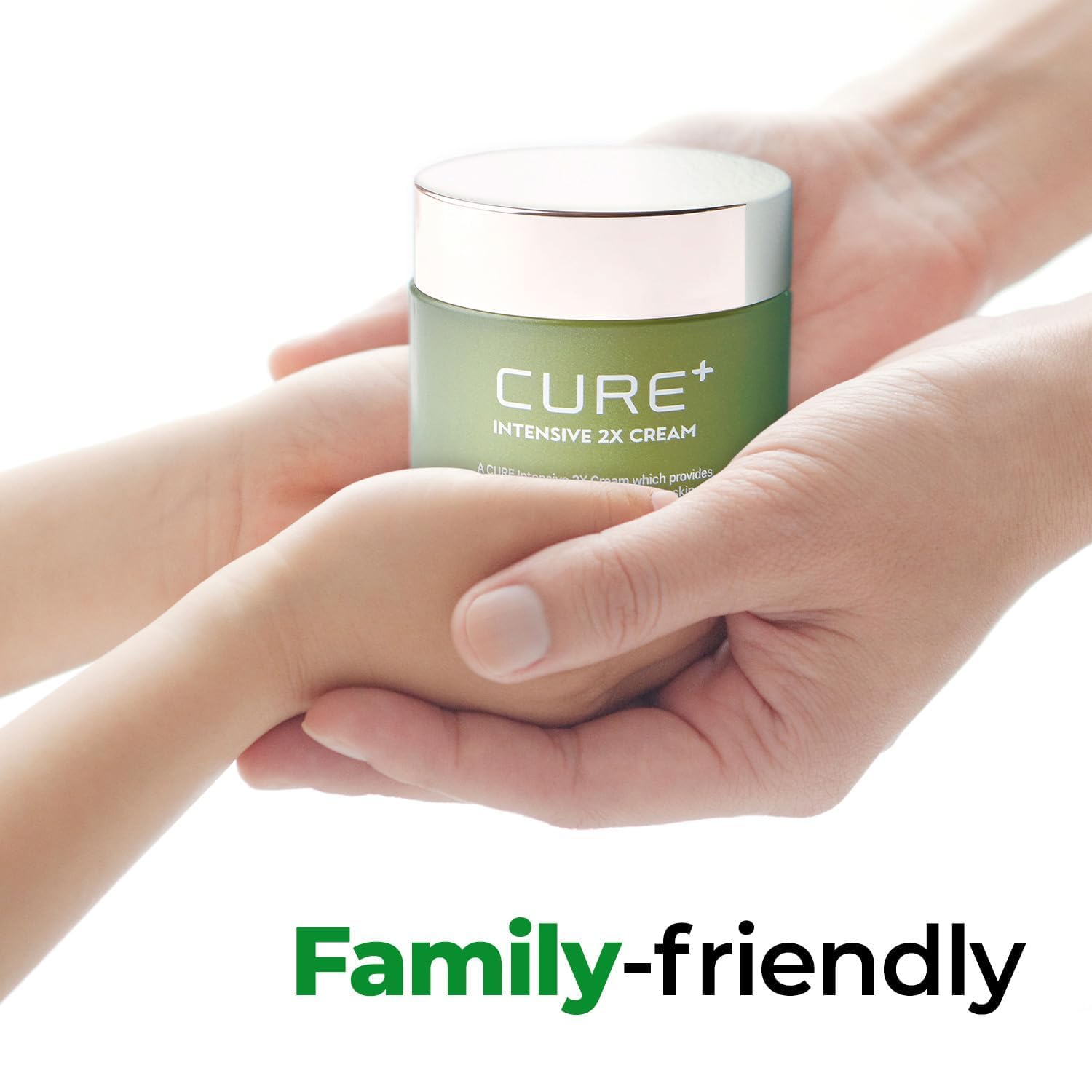 Kim Jeong Moon Aloe Cure Intensive applied to lips and cuticles for moisture.