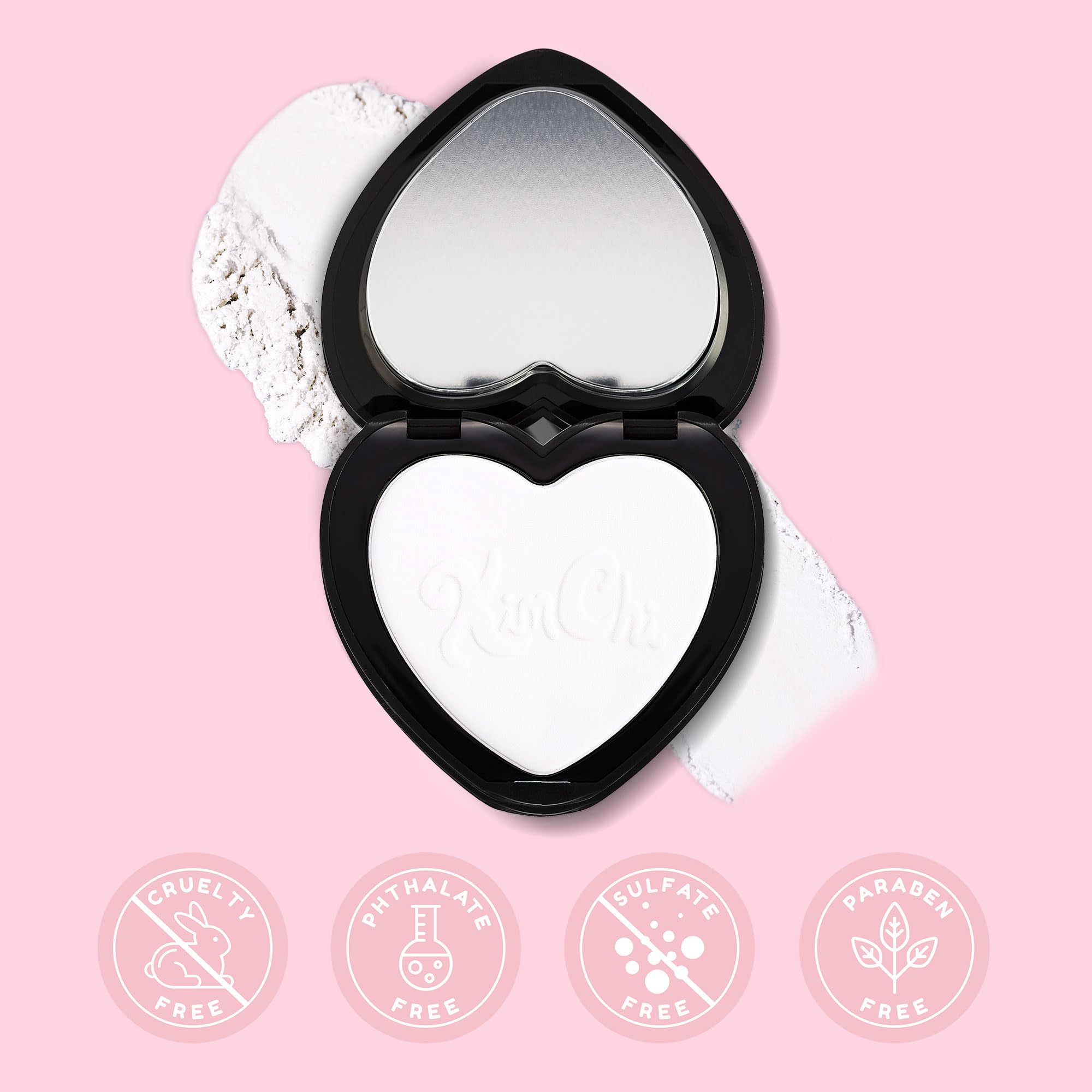 Kimchi Chic Almost Catfished soft fluffy brush usage for precise powder setting