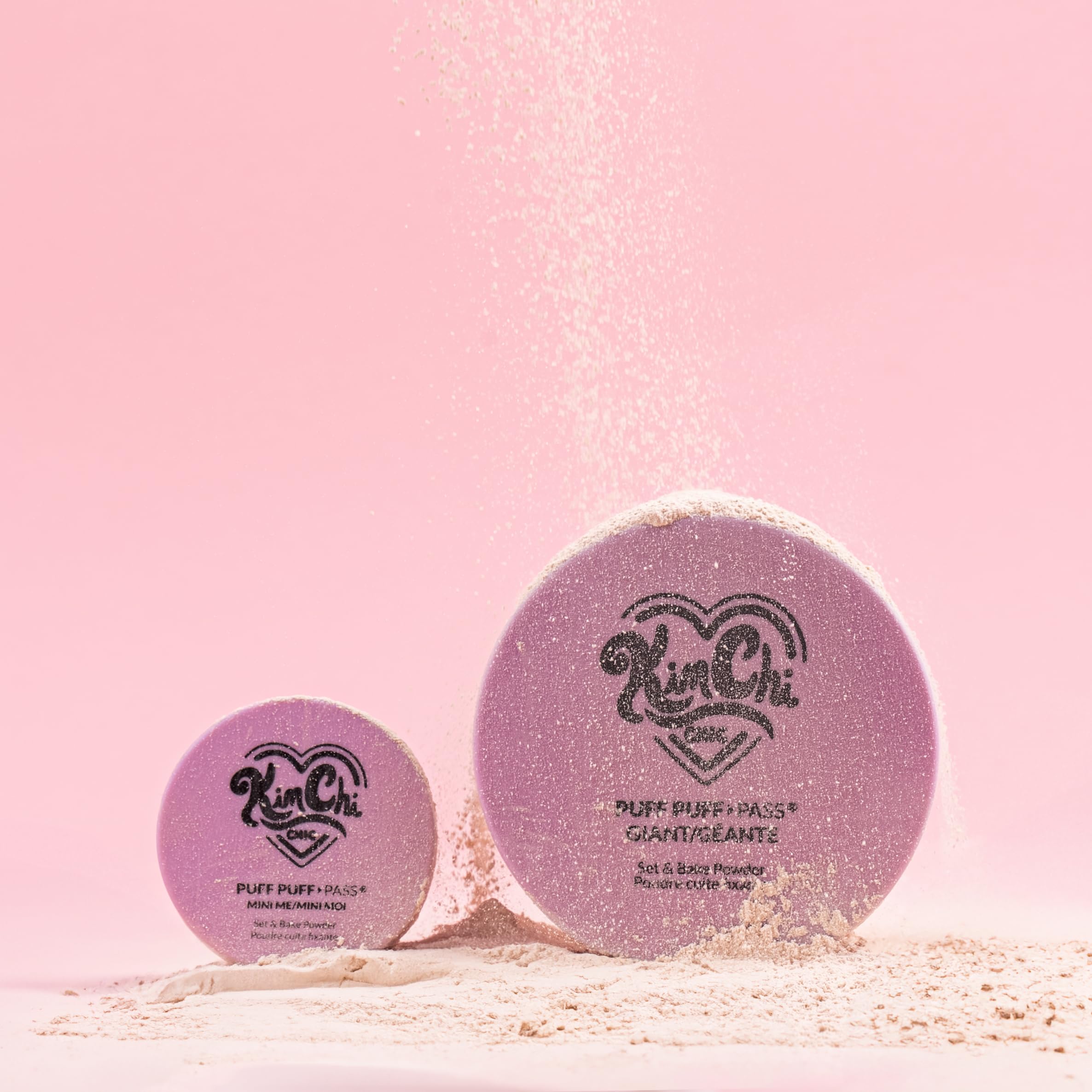 Kimchi Chic Giant Puff Puff Pass Set application breeze captures easy puff-and-go convenience on busy mornings.