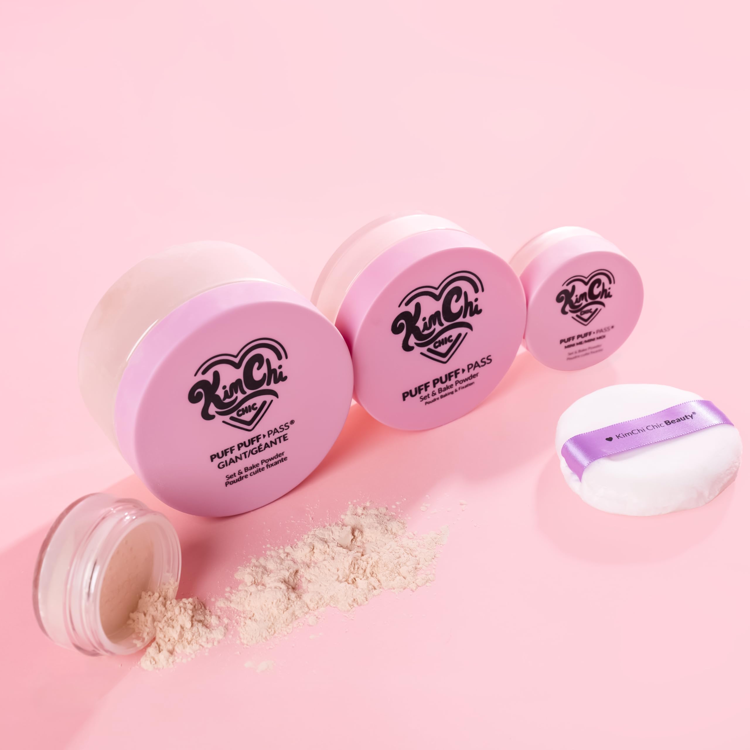 Kimchi Chic Giant Puff Puff Pass Set 80g value for long-lasting matte finish across busy days.