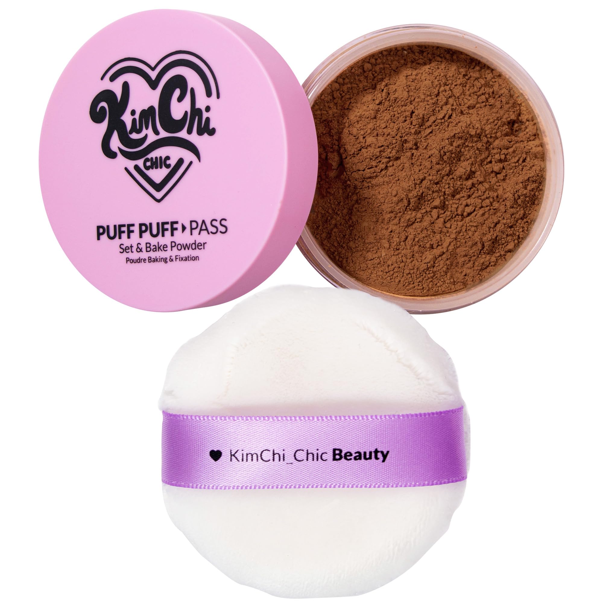Kimchi Chic how-to apply puff press 1-5 minutes for a glam look.
