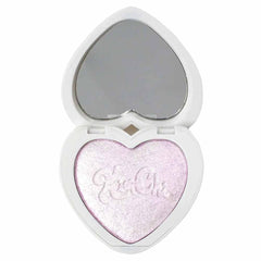 KimChi Chic Pearl Gone Wild compact close-up shows pearlescent shimmer for highlighting.