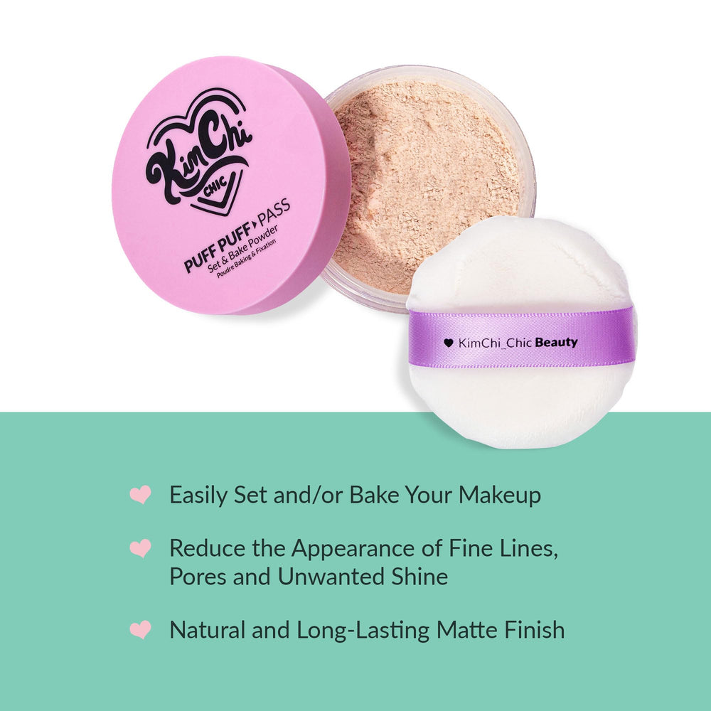 Kimchi Chic Puff Puff Pass Set velour puff ready for precise setting