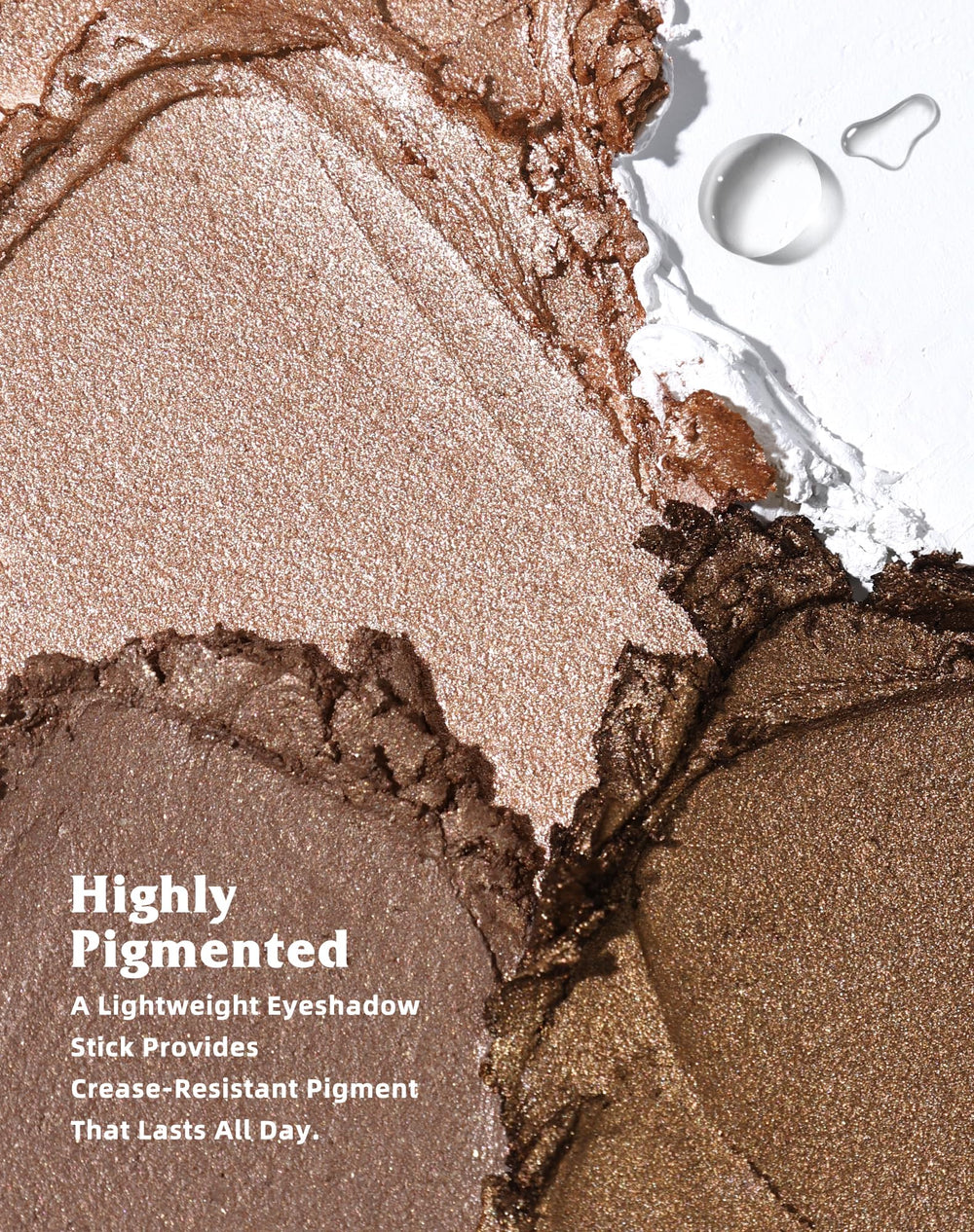 KIMUSE Eyeshadow Stick brightens the bridge of the nose for radiant contours.