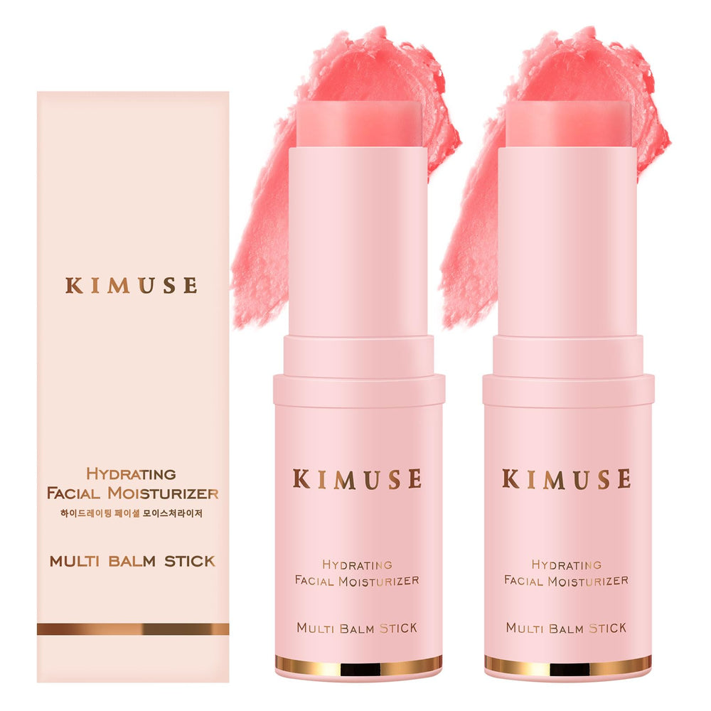 KIMUSE Hydrating Multi Balm Stick packaging enables portable hydration for travel.