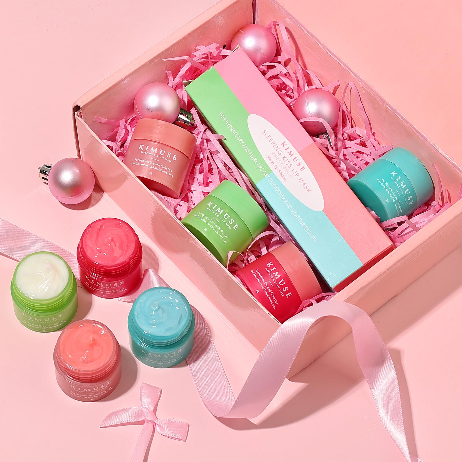 KIMUSE gift-ready packaging invites gifting and shared lip care moments.