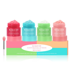 KIMUSE lip mask set packaging, premium box ready for gifting and daily routine.