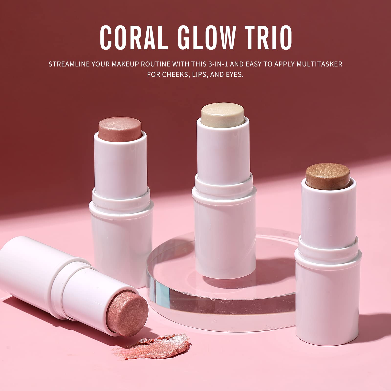 KIMUSE Multi Stick Trio gift-ready packaging appeals to gift buyers.