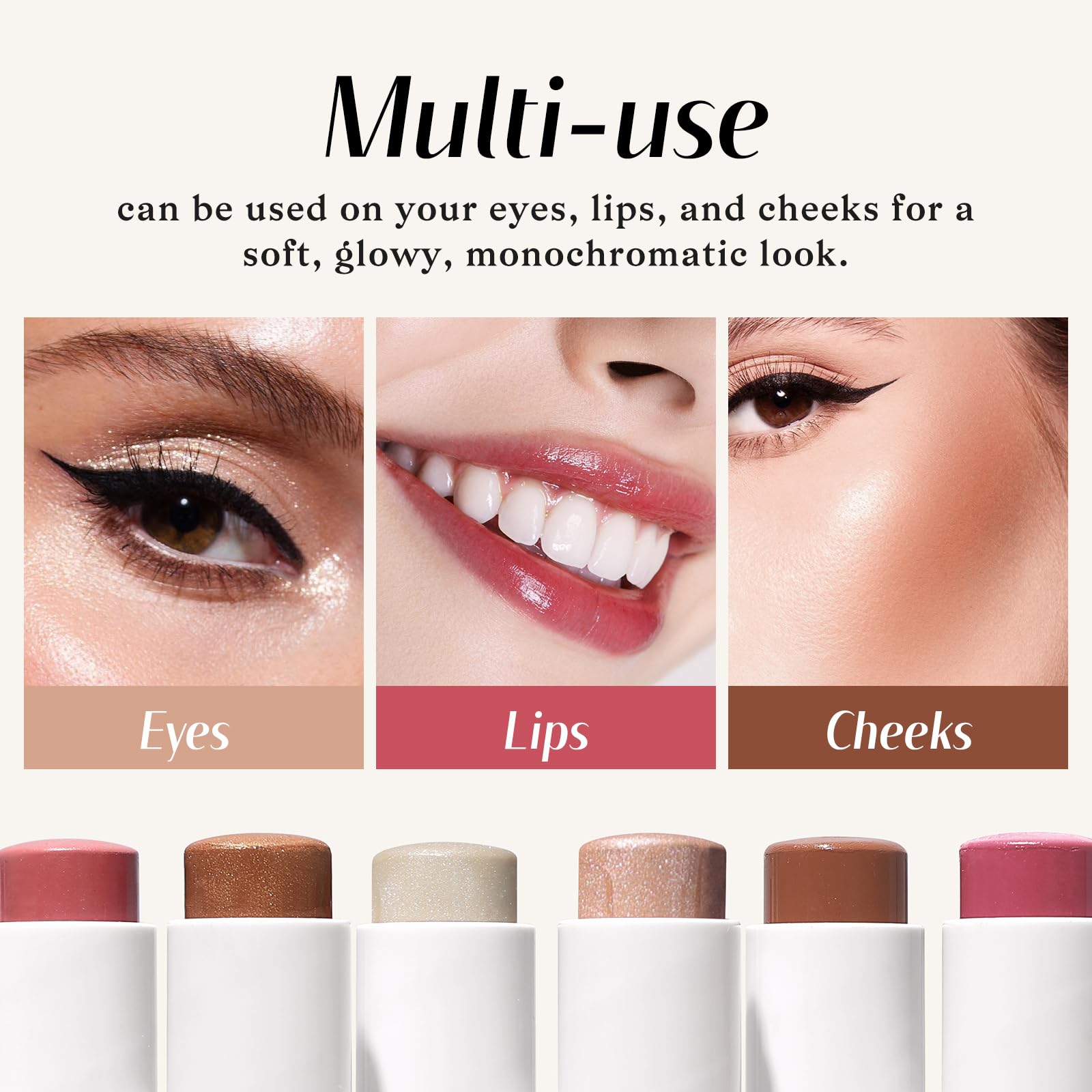 KIMUSE paraben-free formula close-up, suitable for sensitive skin.