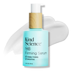 Kind Science Firming Face Serum bottle front for firmer look