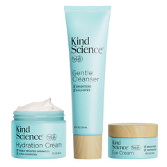 Kind Science Gentle Cleanser face wash for balanced skin and makeup removal.