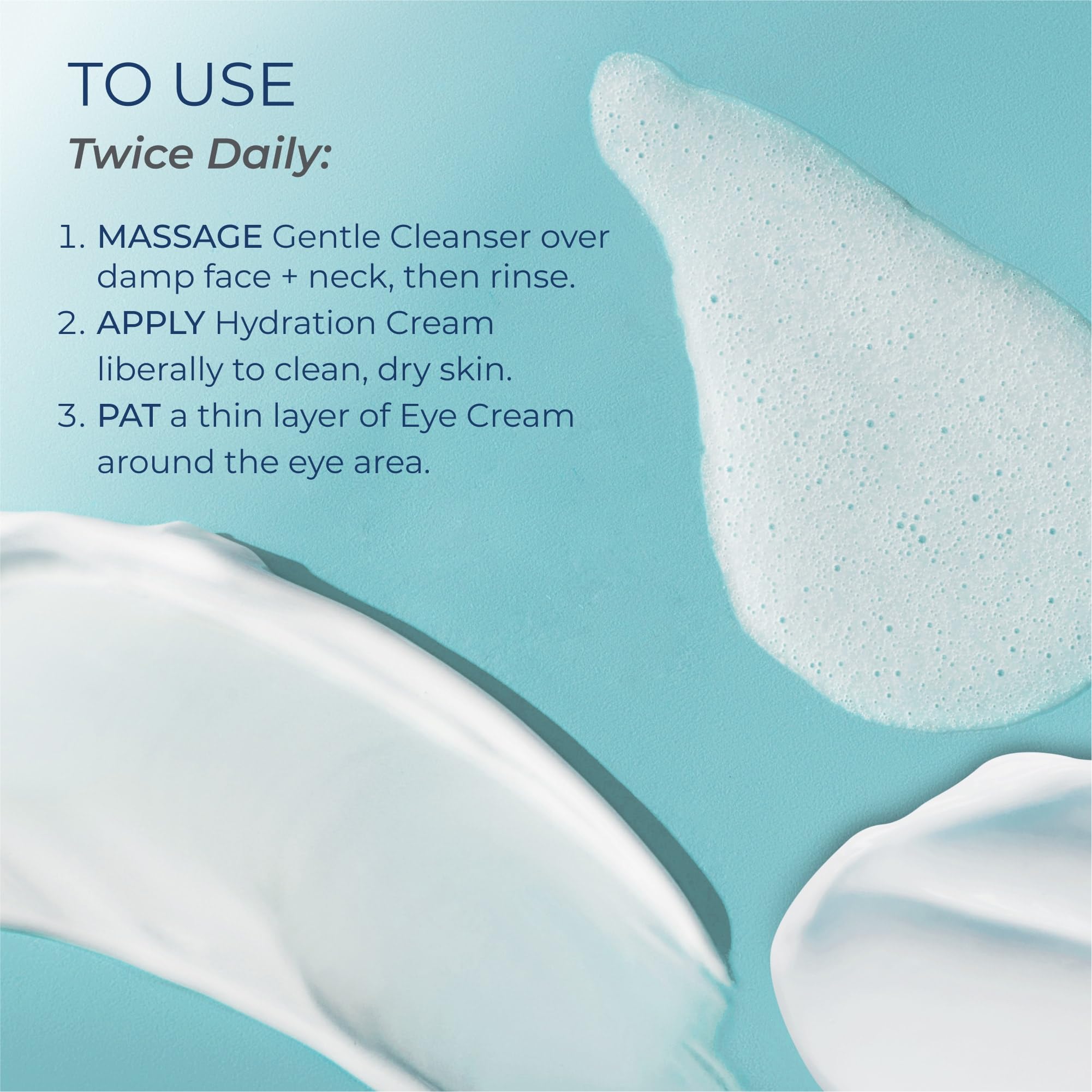 Kind Science Hydration Cream day-night application on skin.