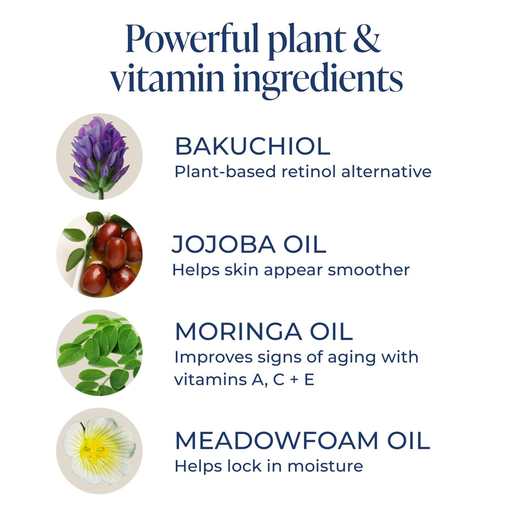Kind Science Radiance Oil Moringa visual shows radiant complexion and glow