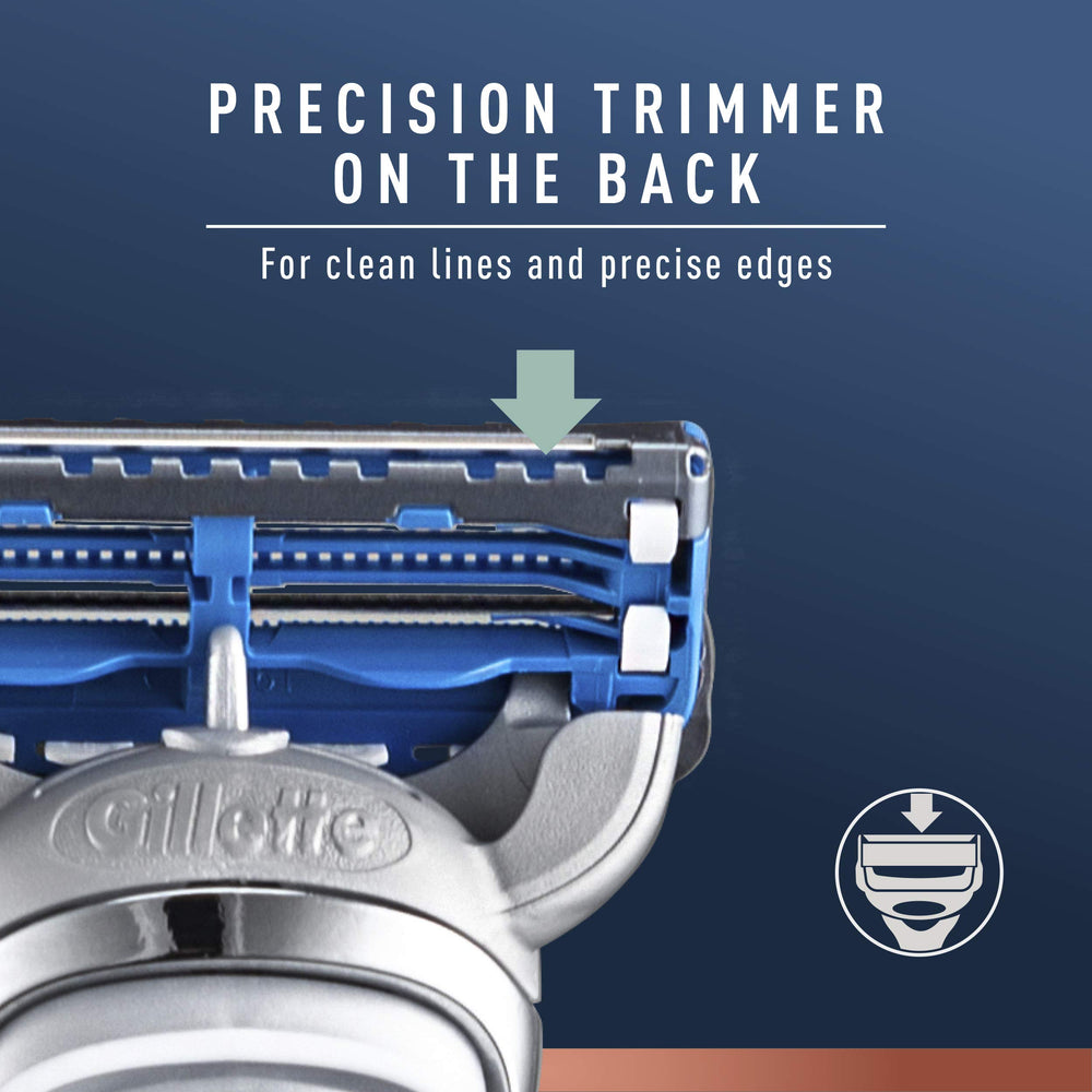 King C. Gillette neck razor soft fins smooth and stretch skin for comfort.