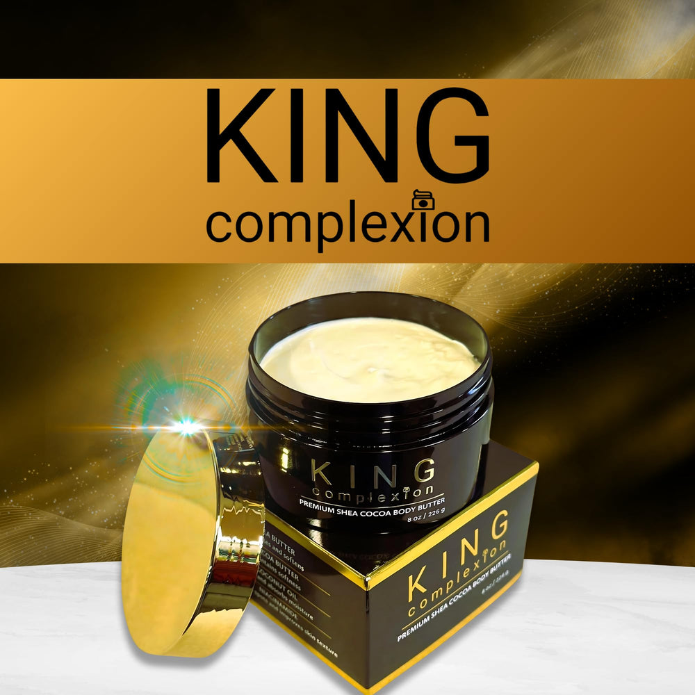 King Complexion men's skincare gift packaging highlighting thoughtful holiday present