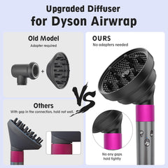 KingKam diffuser with travel bag demonstrates portable Airwrap compatibility.