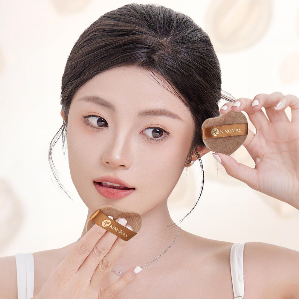 Kingmas kabuki brush multi-use suitable for liquid, powder, and cream formulas