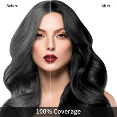 KINGMING packaging highlights 3-in-1 herbal color and easy at-home use