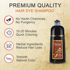KINGMING Hair Color Shampoo creates salon-like color at home