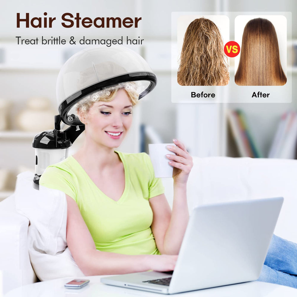 Kingsteam facial steamer shows pores cleansing and deeper cleansing potential.