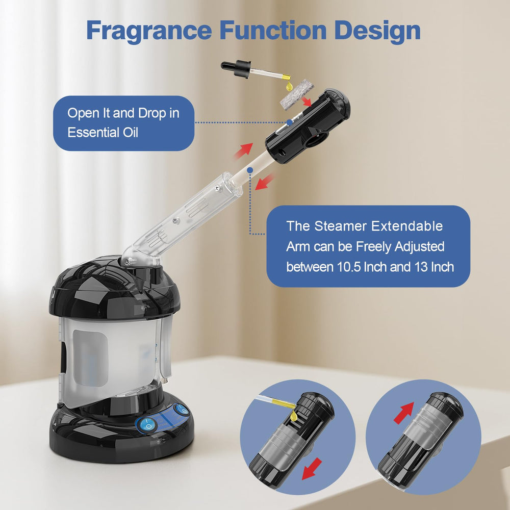 Kingsteam for salon or home use with a compact, versatile design.