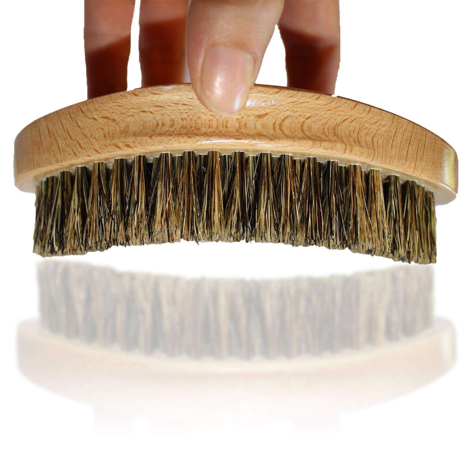 Kingston Grooming Co Original Wave Brush, used on hair for wave maintenance and even oil distribution