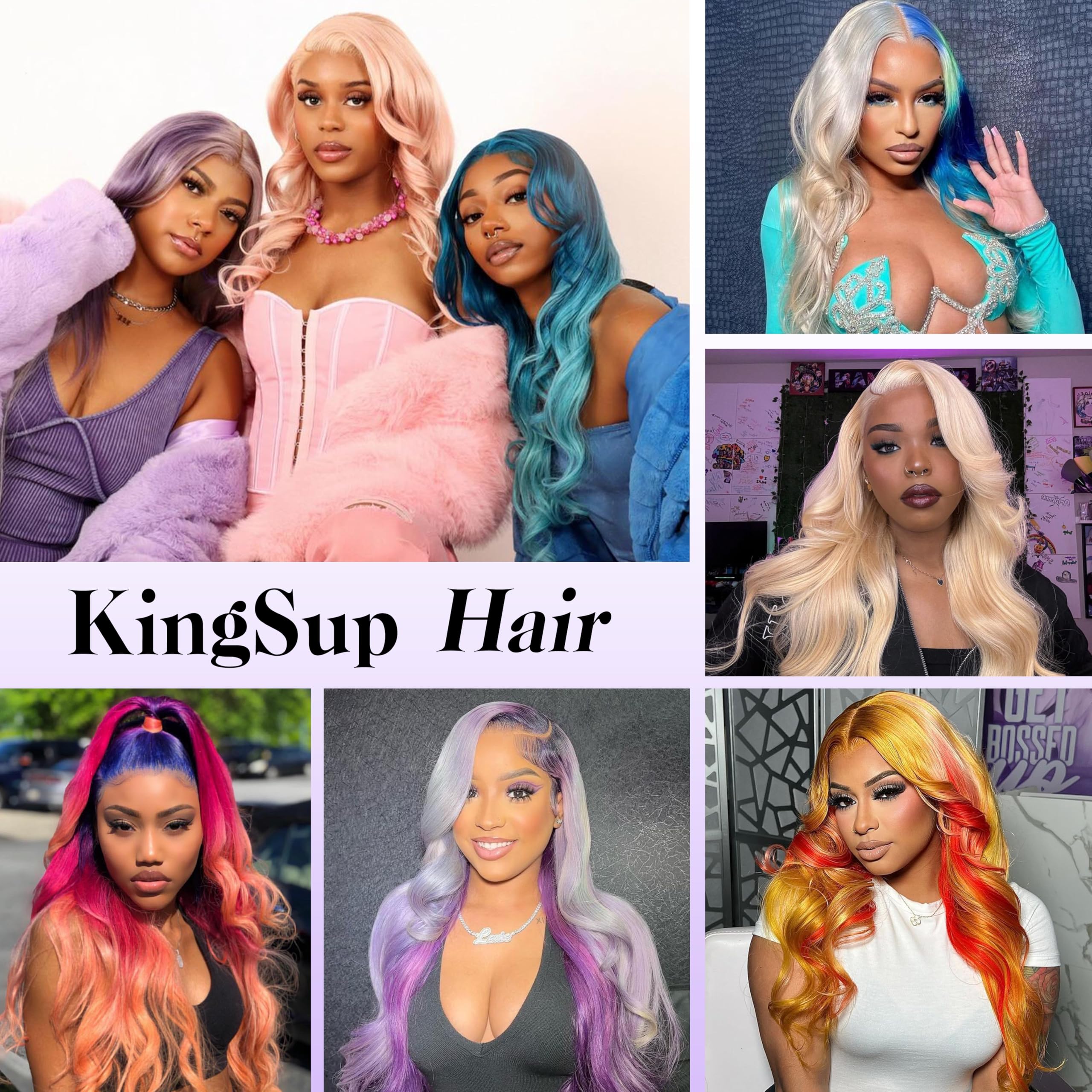 KingSup 613 density 250 blonde look demonstrates full-bodied style in sunlight.