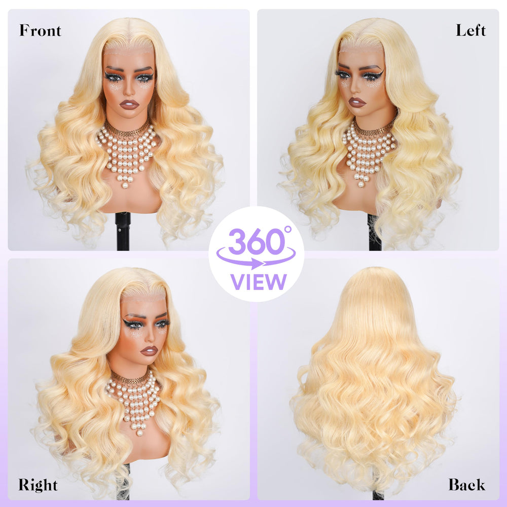 KingSup 613 wig unboxing packaging reveals premium presentation and easy setup.