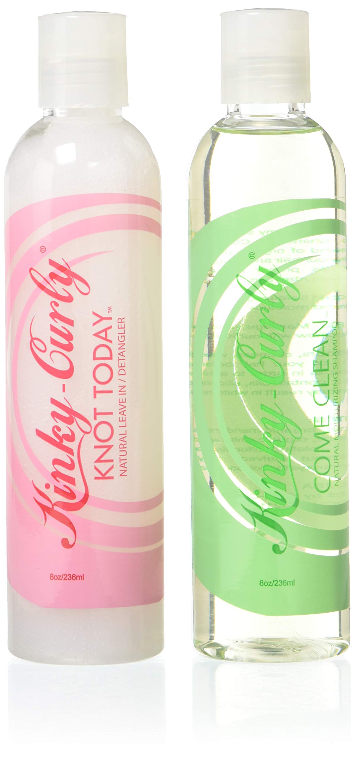 Kinky Curly Knot Today detangler bottle delivers slip for easier detangling and styling.