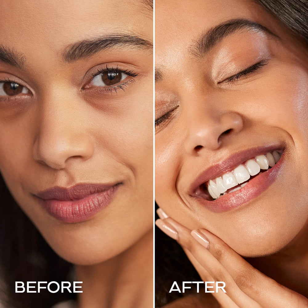 KINPUR blue eye patches with pearl extract enhance luminosity around the eyes.