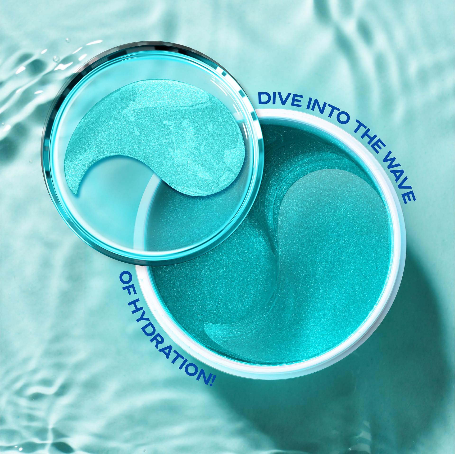 KINPUR premium blue eye masks offer a spa-like morning skincare ritual.